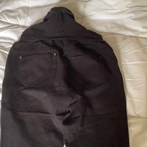 Maternity A Pea  in the Pod Size Medium Black Pants - Picture 5 of 5